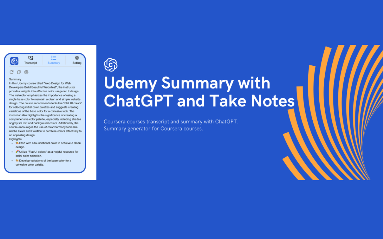 Coursera Summary with ChatGPT and Take Notes - NoteGPT