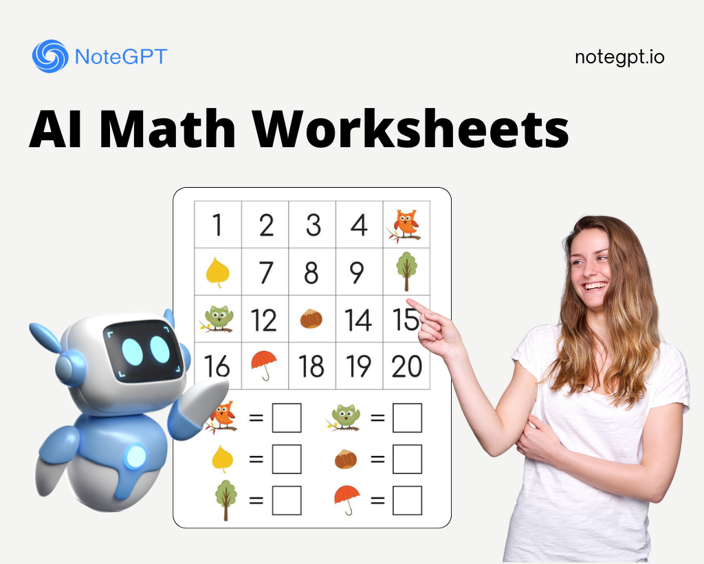Math Worksheets - Create Any Grade Math Worksheets With AI