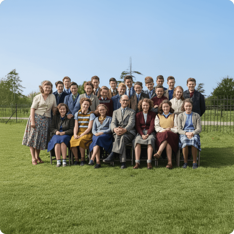Nano Banana Sample: AI Photo Restoration(before) | NoteGPT