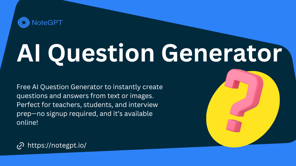 Generate Questions Instantly with Our Free AI Tool