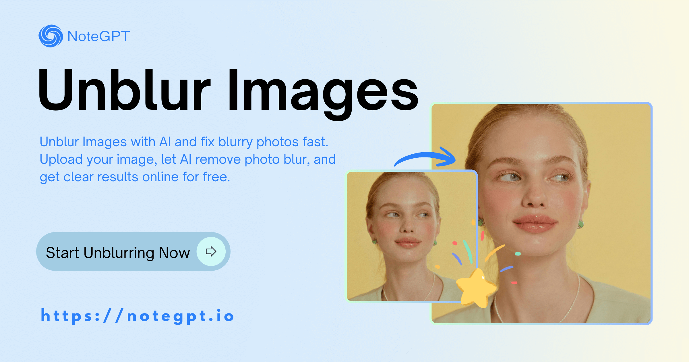 Unblur Images with AI - Remove Photo Blur Free Online