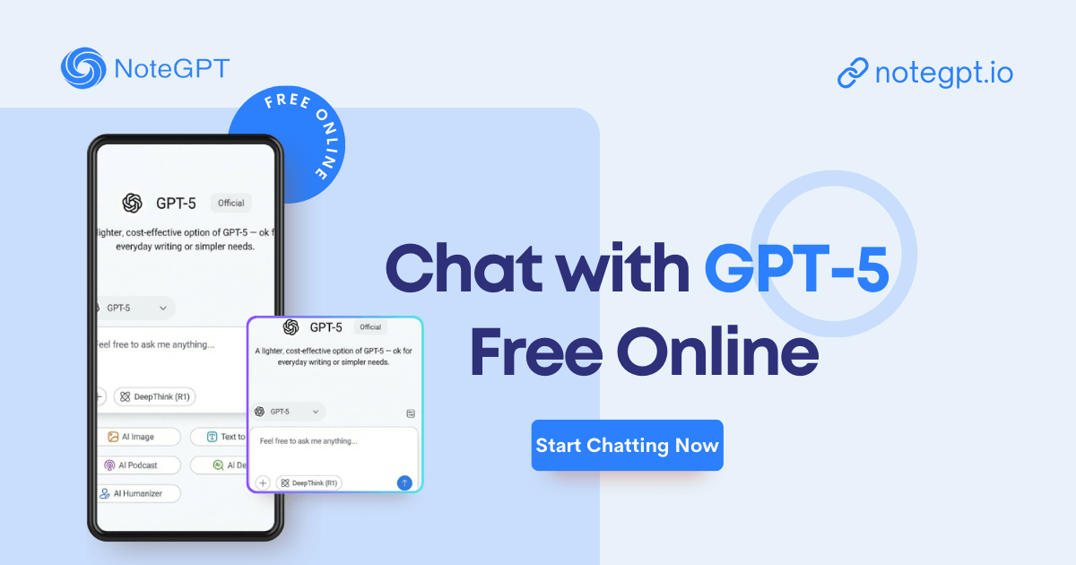 Free GPT-5: Use GPT-5 Model Online, Unlimited & No Sign-Up