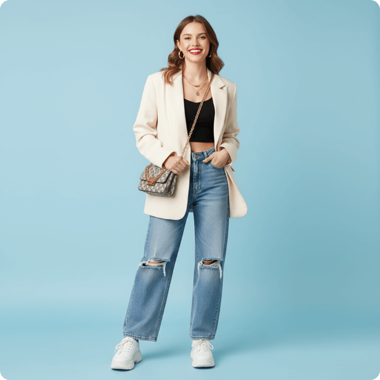 Nano Banana Sample: Change Clothes(after) | NoteGPT