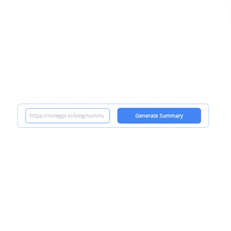 1. Input Your URL