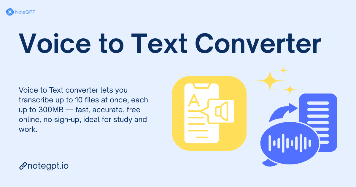 What is Voice to Text Converter?