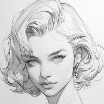 Pencil sketch